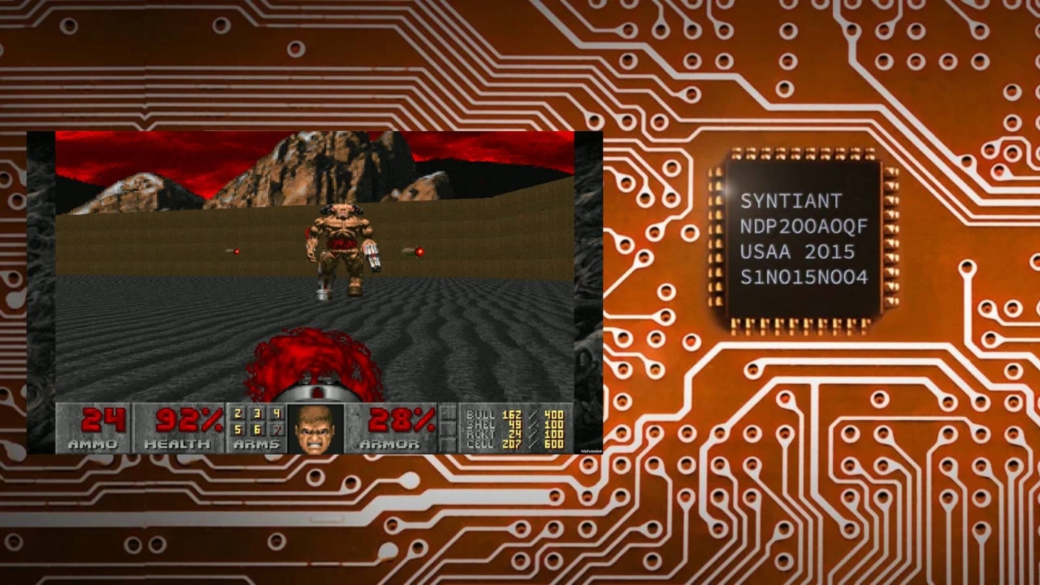 An AI chip can play play Doom using just one milliwatt of power