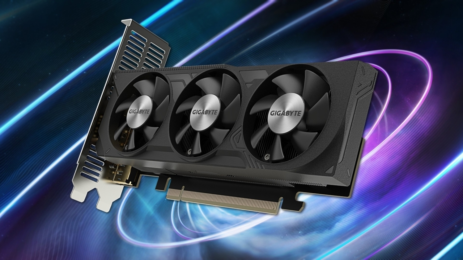 Gigabyte launches GeForce RTX 4060 low profile GPU with three fans and OC 