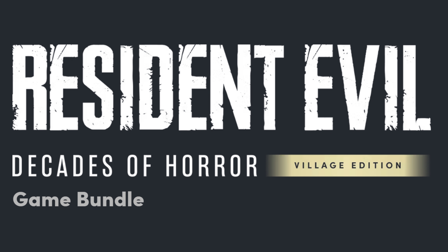 Humble Bundle's Resident Evil Decades of Horror Bundle Features 10
