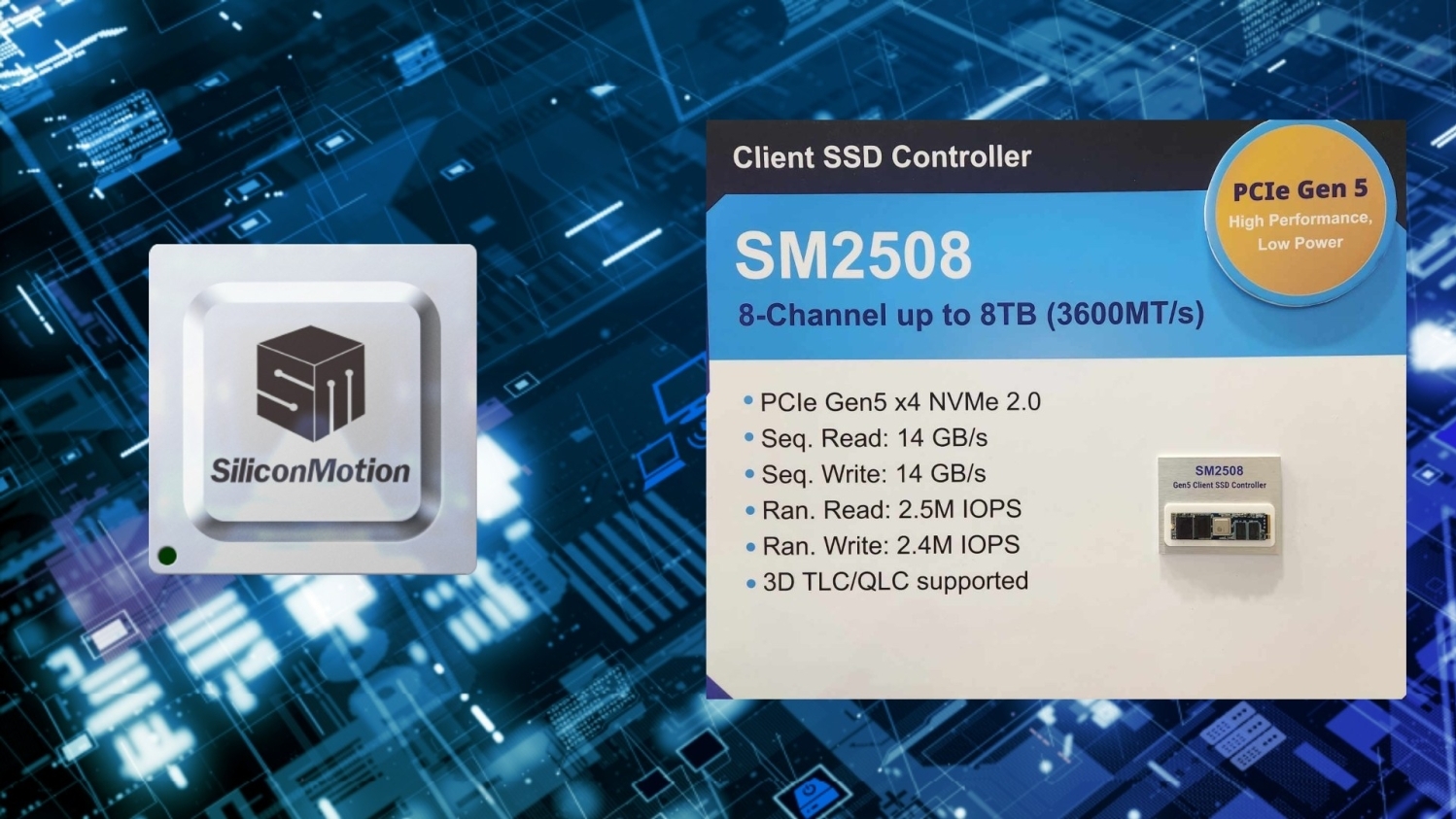 New Silicon Motion controller will make PCIe 5.0 SSDs low-power : r/hardware