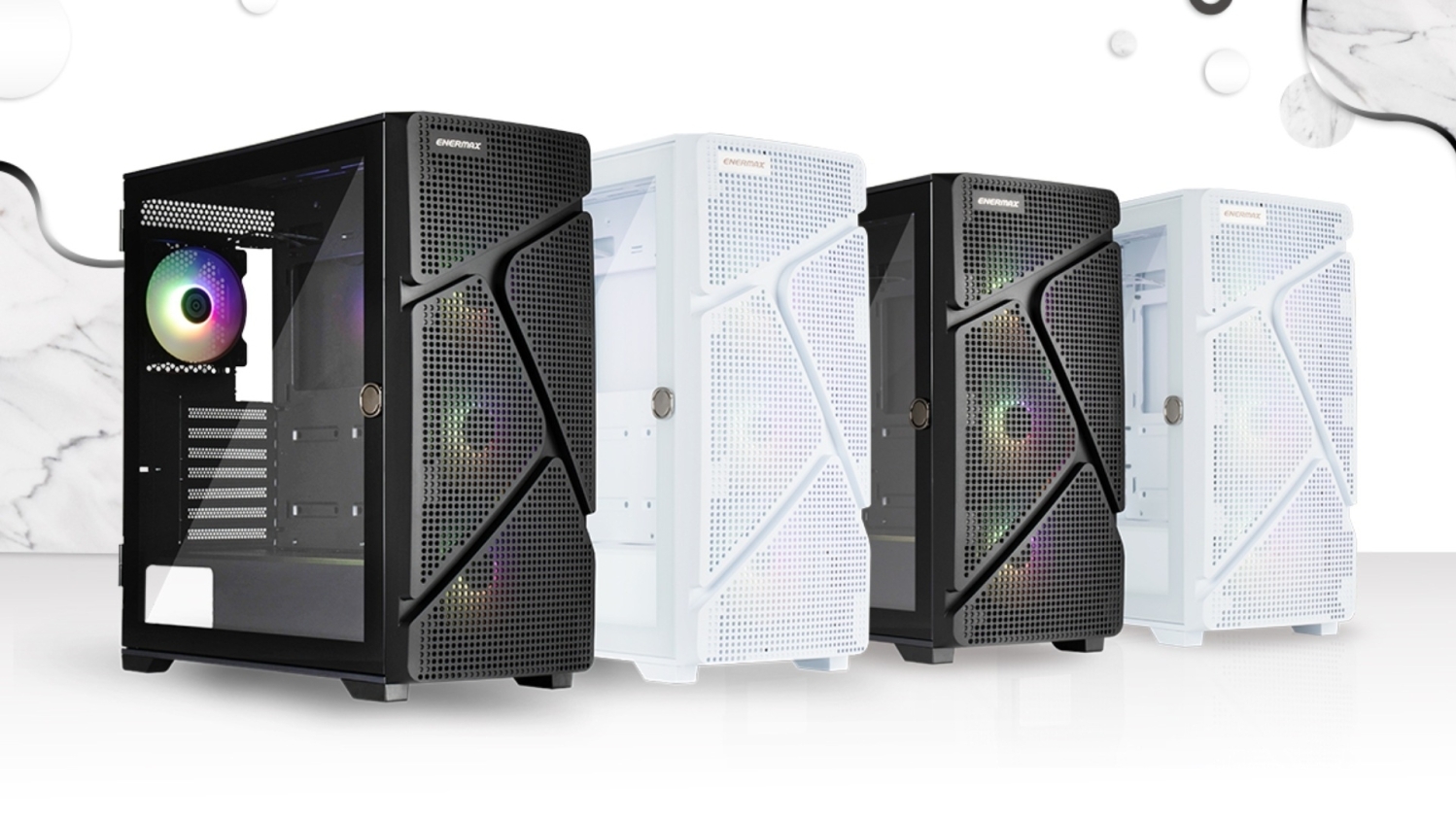 ENERMAX introduces two new high-airflow PC cases: the mid and 