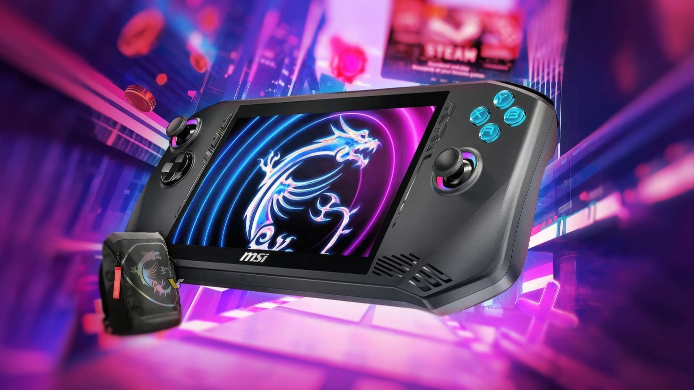 MSI Claw gaming handheld: 16-core Intel CPU, 8-core 2.2GHz Xe GPU