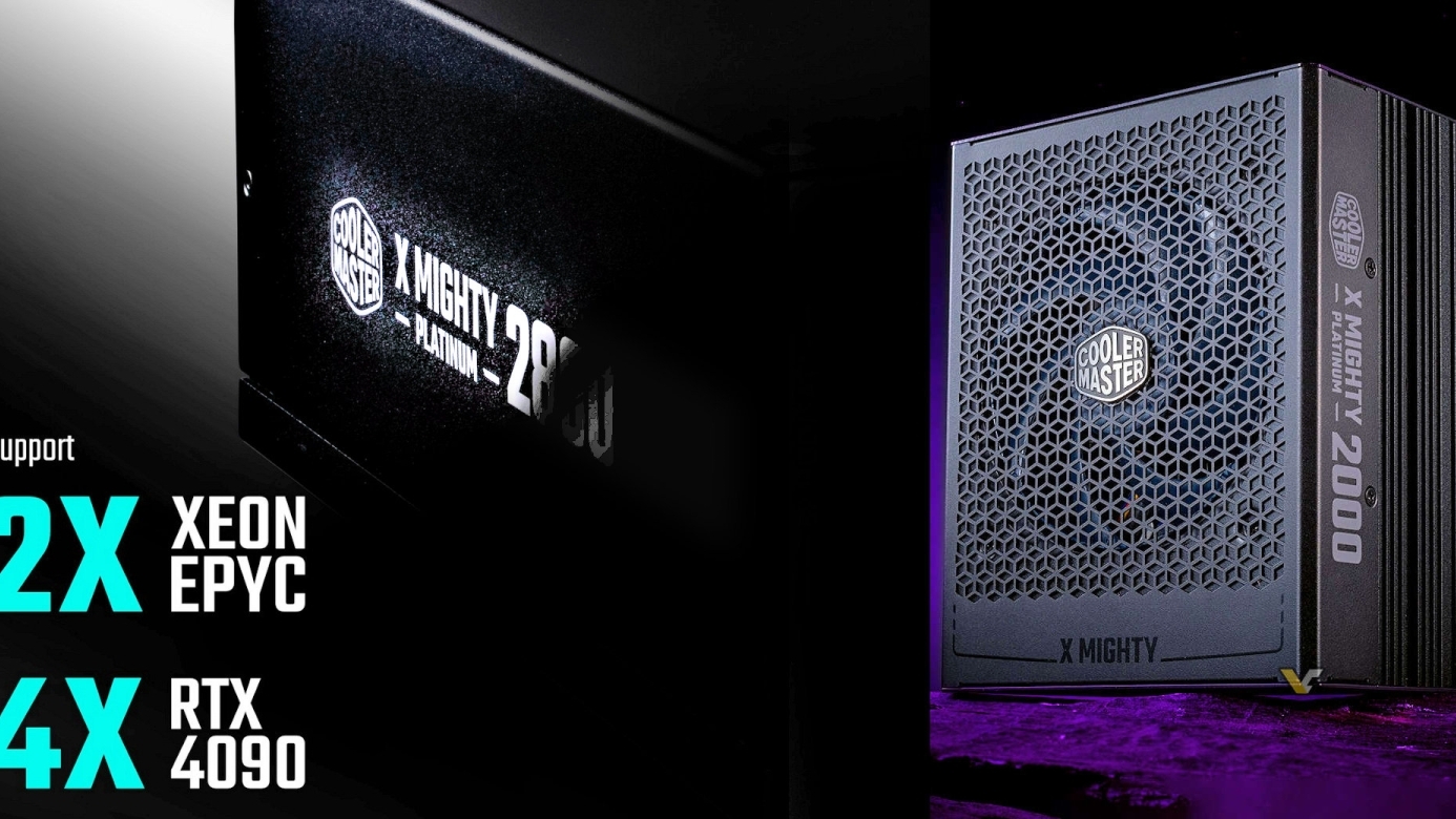 Cooler Master 2800W power supply features FOUR 12VHPWR connectors 