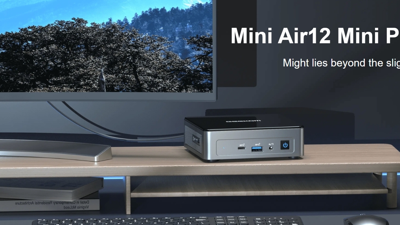 Score $20 off on GEEKOM's Mini Air12 SFF PC featuring 12th-gen 3.4