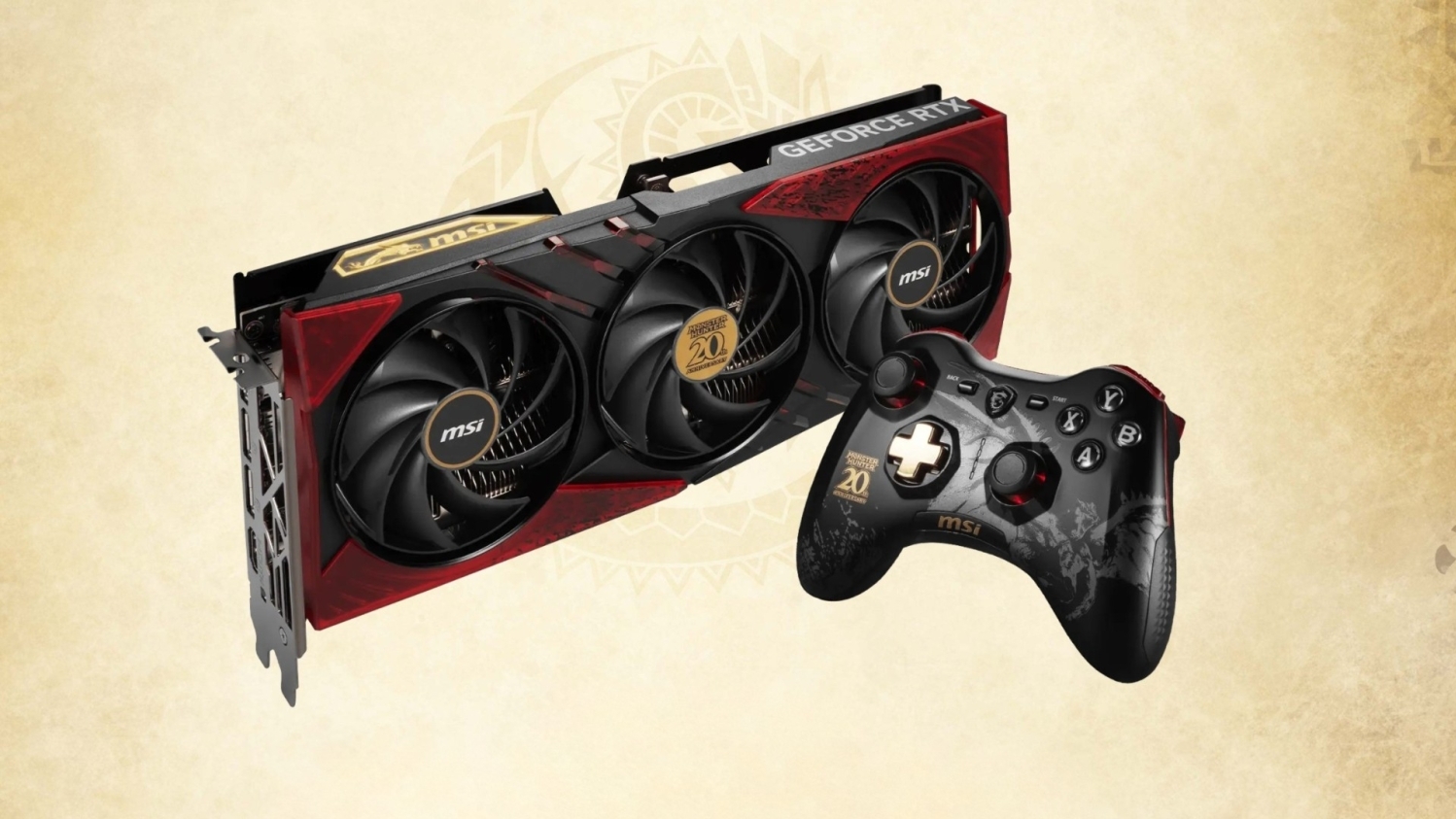 MSI's limited edition GeForce RTX 4060 Ti Monster Hunter Edition