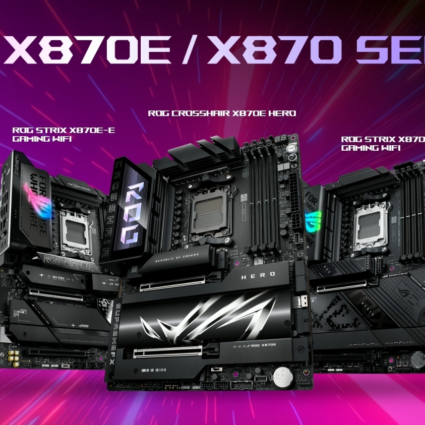 ASUS unveils next-gen X870, X870 mobos: ready for AMD's new Zen 5