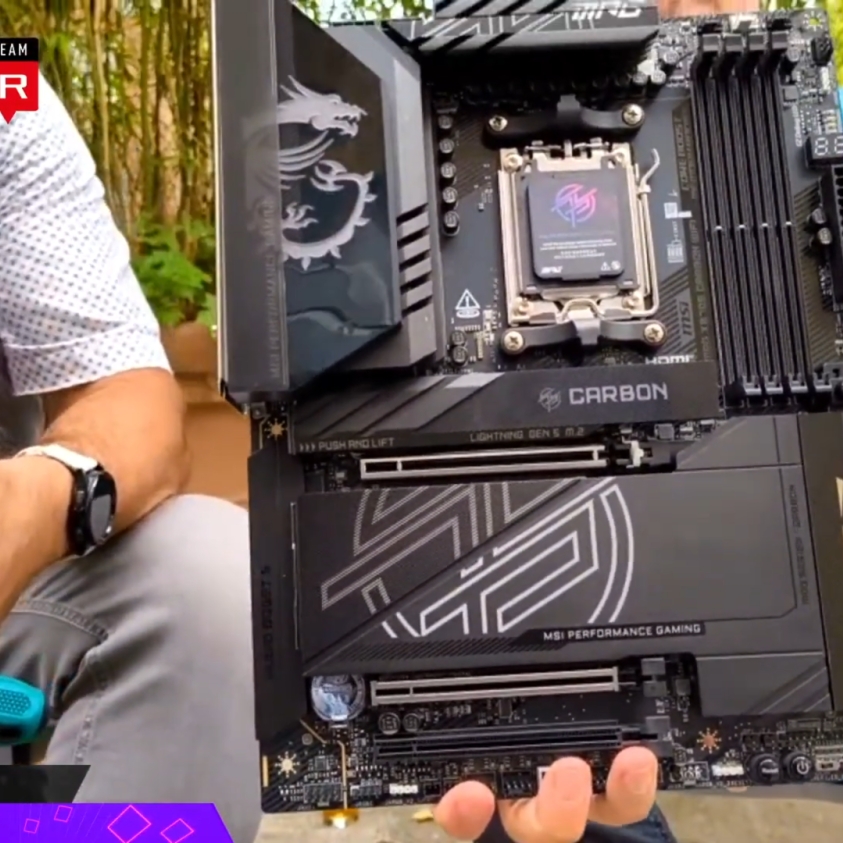 MSI teases MPG X870E Carbon Wi-Fi motherboard: Zen 5 ready, USB4