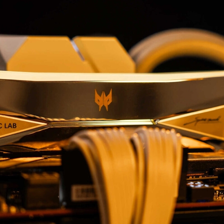 Acer teases Predator Hera DDR5-9466 CUDIMM memory: real gold