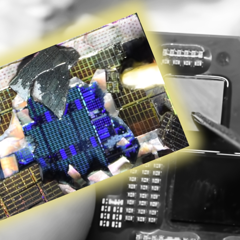 AMD Ryzen 7 9800X3D chip teardown: new 3D V-Cache stack