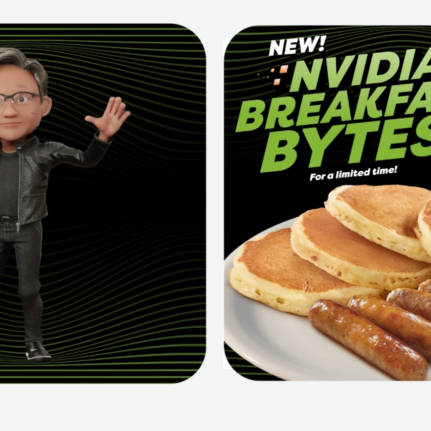NVIDIA Breakfast Bytes now available at Denny's for a limited time