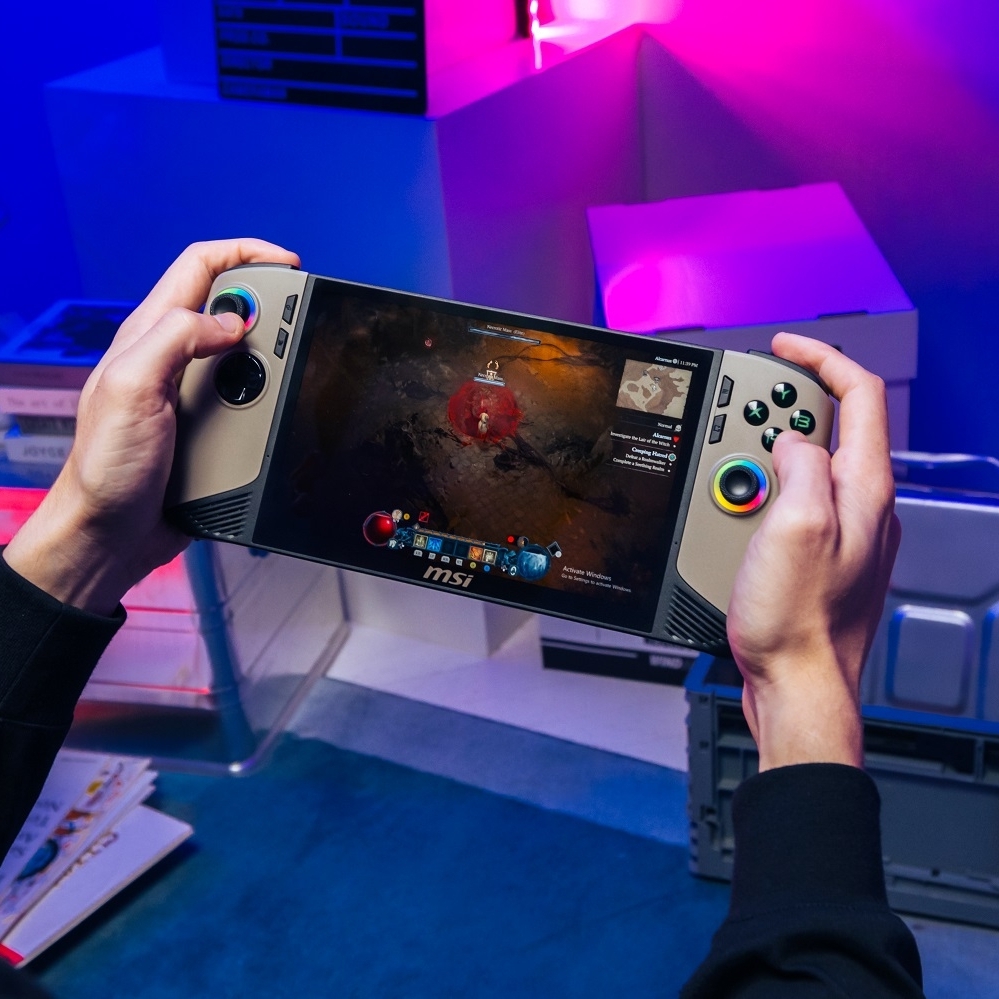 MSI's next-gen Claw gaming handheld rumored to use AMD's next-gen