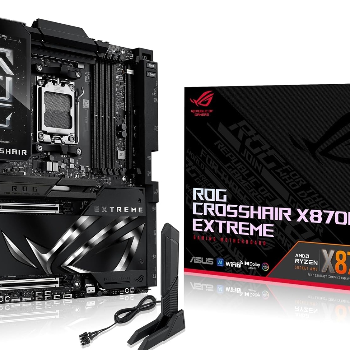 ASUS ROG Crosshair X870E Extreme mobo launched: costs $1400