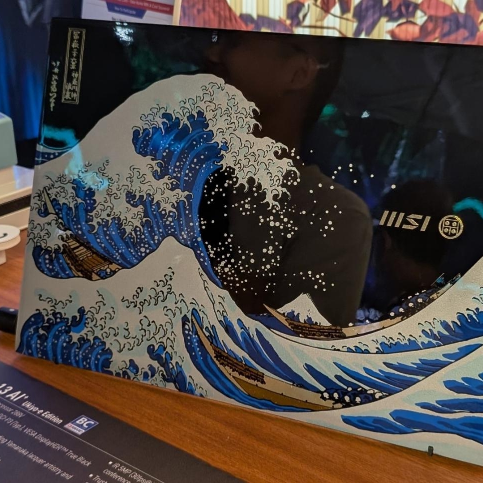 MSI Prestige 13 AI+ Ukiyo-e Edition laptop is one of the most