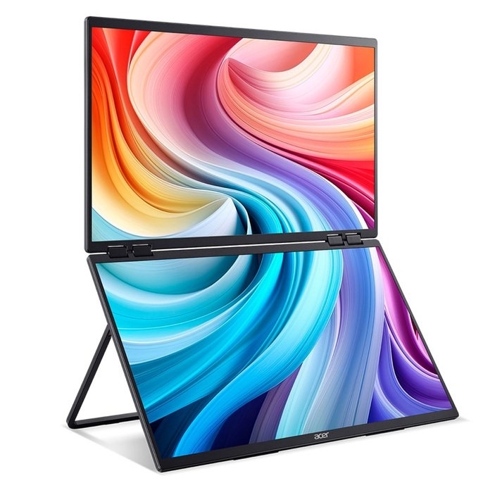 Acer unveils twin-panel portable monitor at Computex 2025
