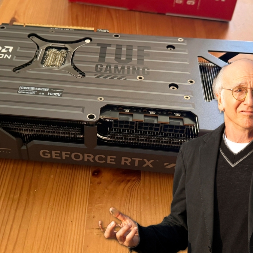 Lucky gamer scores a rare ASUS TUF Gaming GeForce Radeon 9070 XT