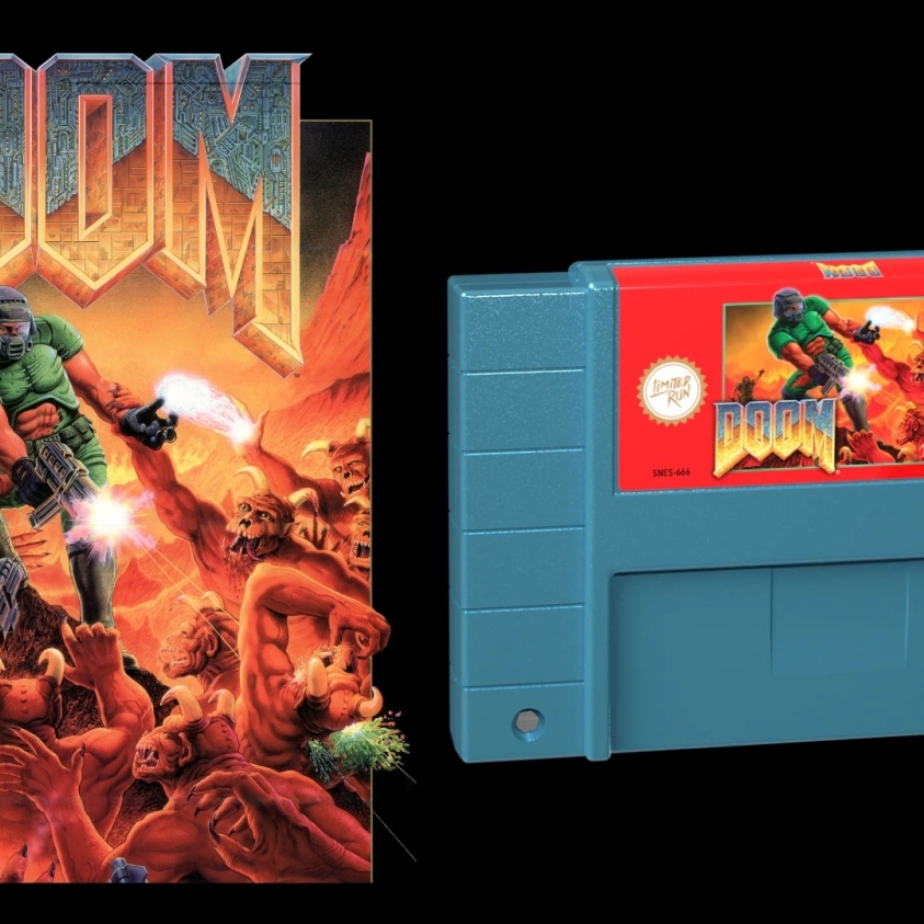 SFC　DOOM－ドゥーム－ Doom for the Super Nintendo just got a special edition from