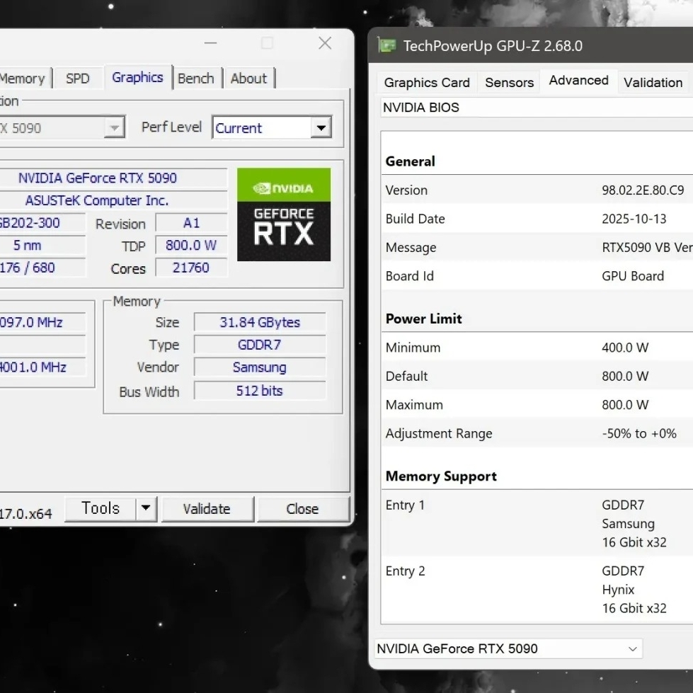 ASUS ROG Matrix 800W XOC BIOS flashed on GIGABYTE, PNY, MSI RTX