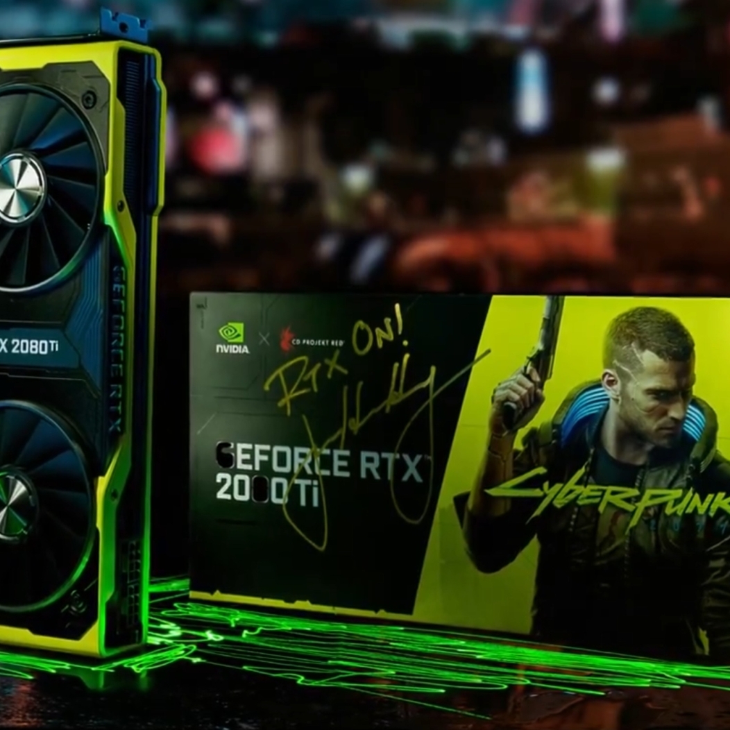 NVIDIA celebrates 5th anniversary of Cyberpunk 2077 with RTX 2080
