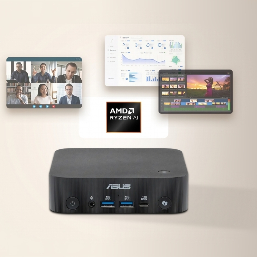 ASUS's compact PN55 Mini PC features Ryzen AI 400 Series