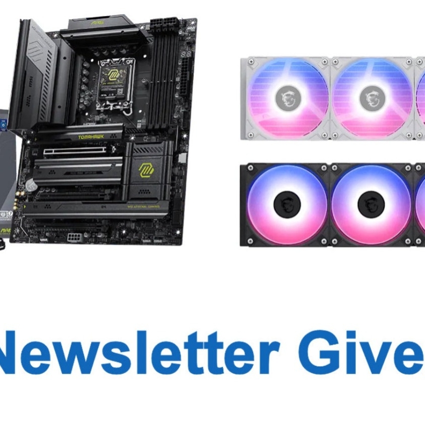 Newsletter Giveaway: Win an MSI MAG Z890 TOMAHAWK WIFI II