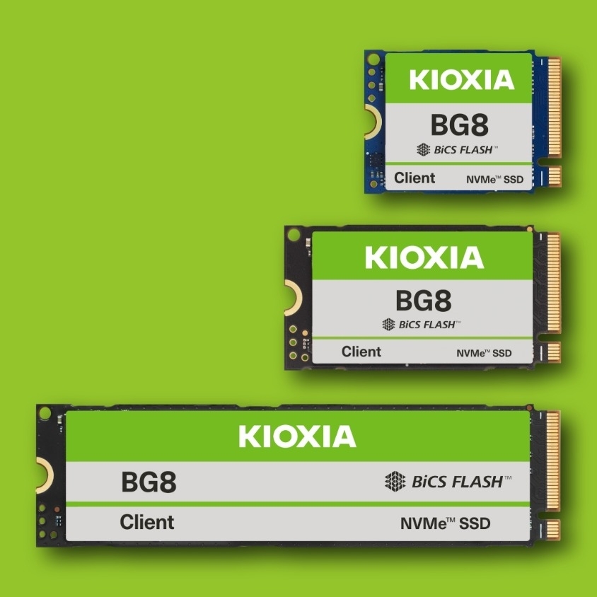 KIOXIA introduces new mainstream PCIe Gen5 BG8 Series SSDs for PC OEMs