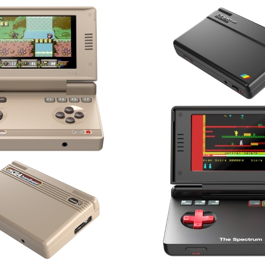 レトロNintendo Game Retro Commodore 64 and Spectrum PCs from the 1980s have been