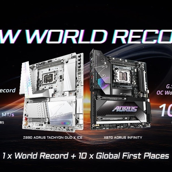 GIGABYTE claims a DDR5 world record for hitting 13556 MT/s at