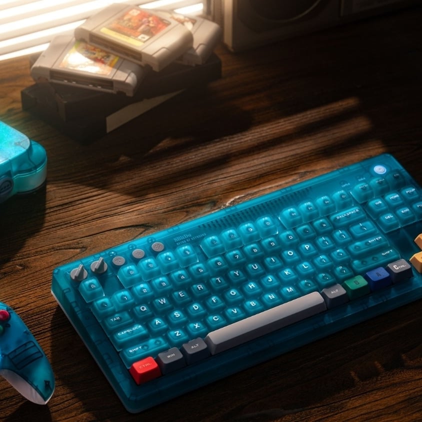 8BitDo unveils new Nintendo 64-inspired Retro 87 Keyboard