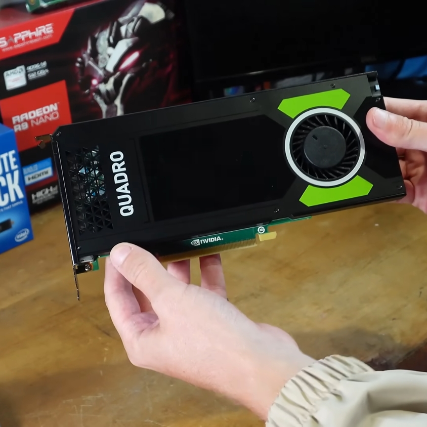 $30 Quadro M4000 8GB from 2015 plays Cyberpunk 2077 at almost 60
