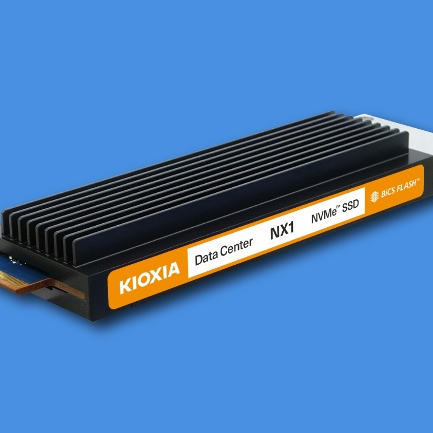 KIOXIA's next-gen NX1 Series SSDs for AI deliver close to 40% more