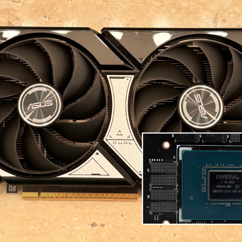 NVIDIA GeForce RTX 5060 spotted with larger GB205 die in third