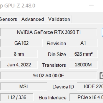 NVIDIA ENG SAMPLE サンプルグラボ GPU-Z update: blocks engineering sample GPU leaks, shows DLSS version