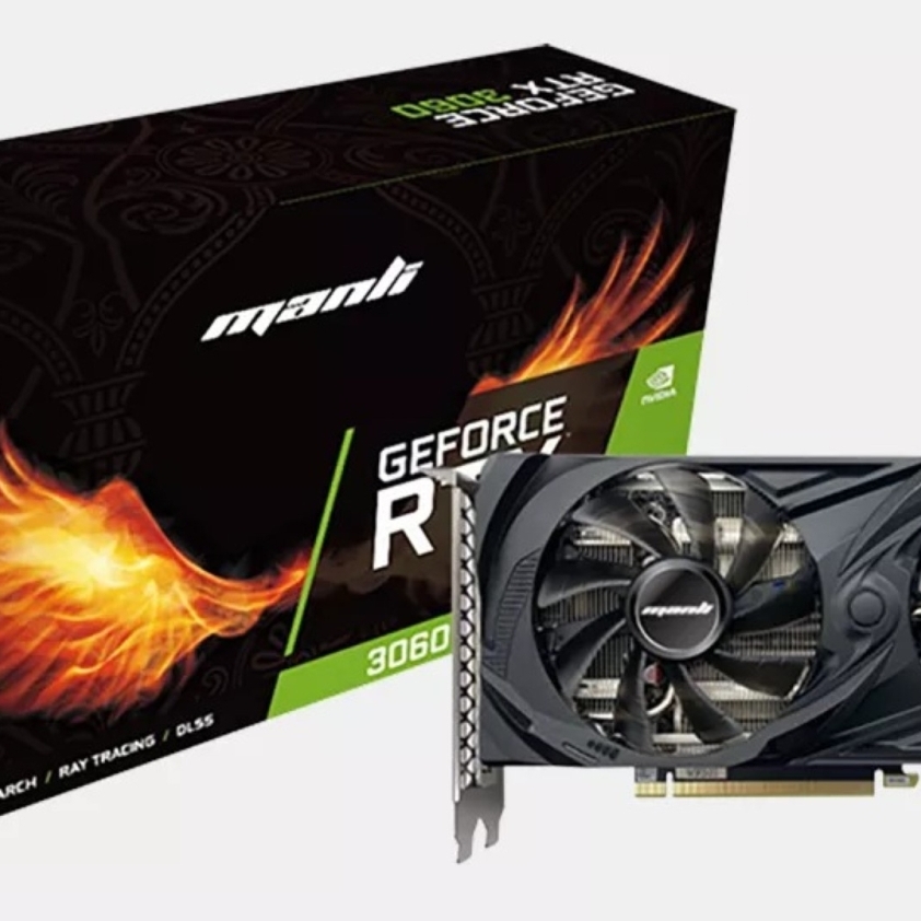 Manli intros GeForce RTX 3060 with 8GB GDDR6 memory at 15Gbps (not