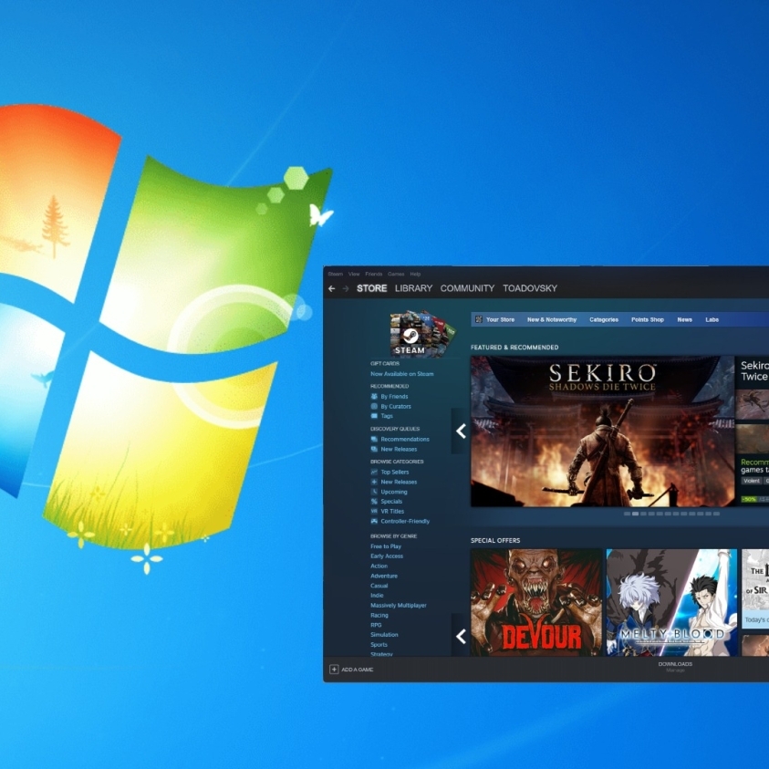 Steam Workshop::Windows 7 End of Support Screen