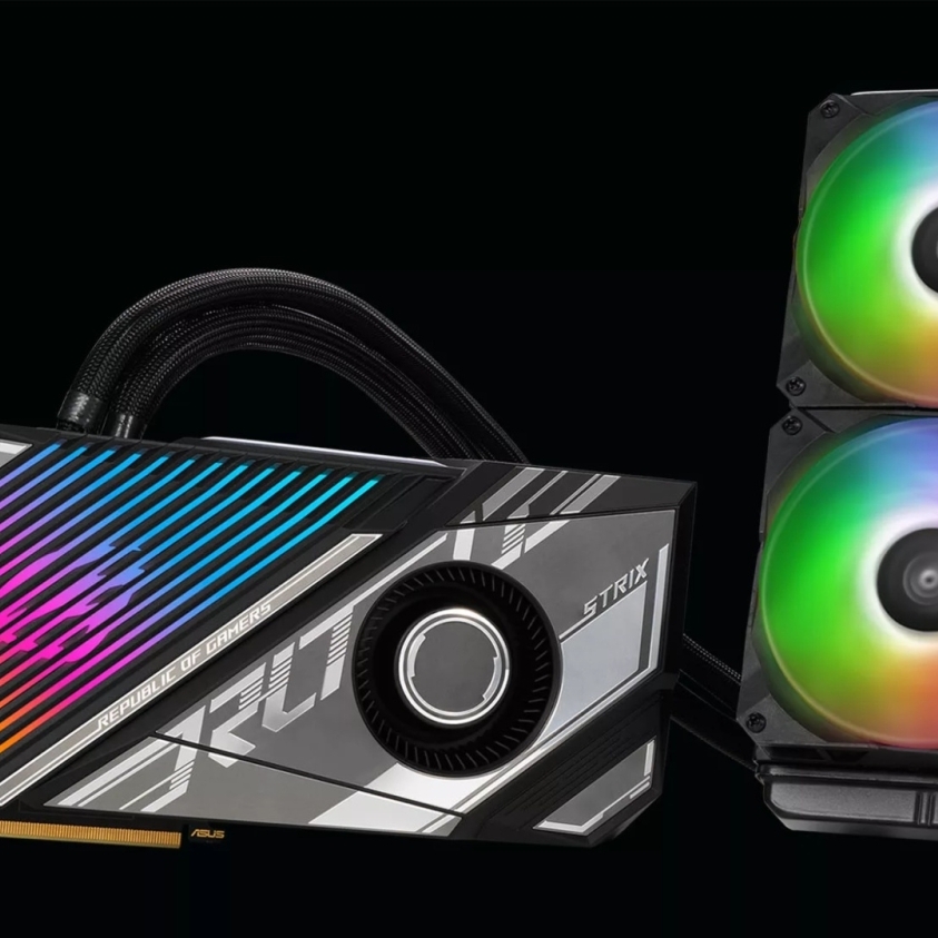 ASUS's new water-cooled ROG Strix LC GeForce RTX 4090 is a gaming