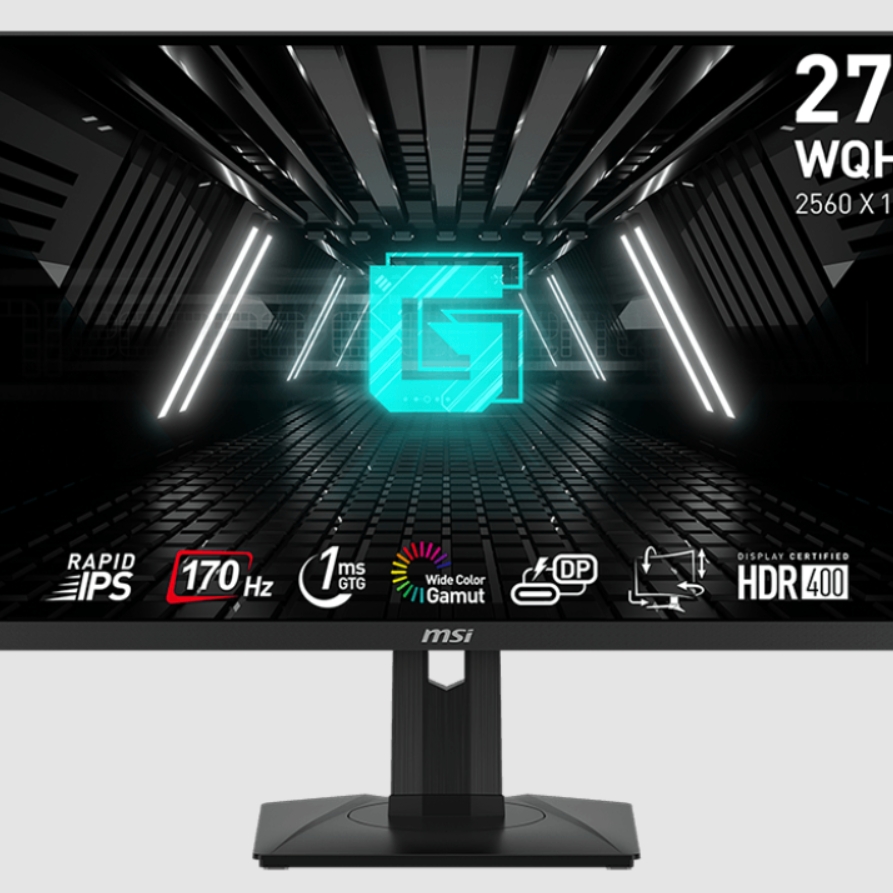 MSI G274QPF 27インチ WQHD180Hz 元箱あり スタンド未使用 MSI unveil the G274QPF, a new 27-inch 170Hz eSports gaming monitor
