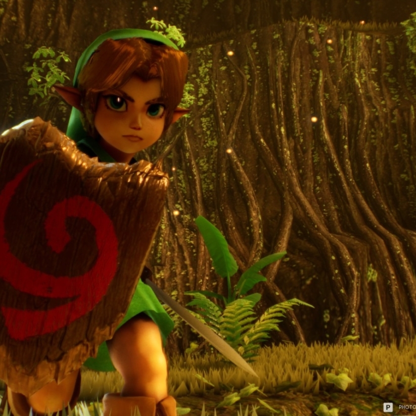 New Zelda Ocarina of Time Fan Remake in Unreal Engine 5 video shows off  Lumen improvements