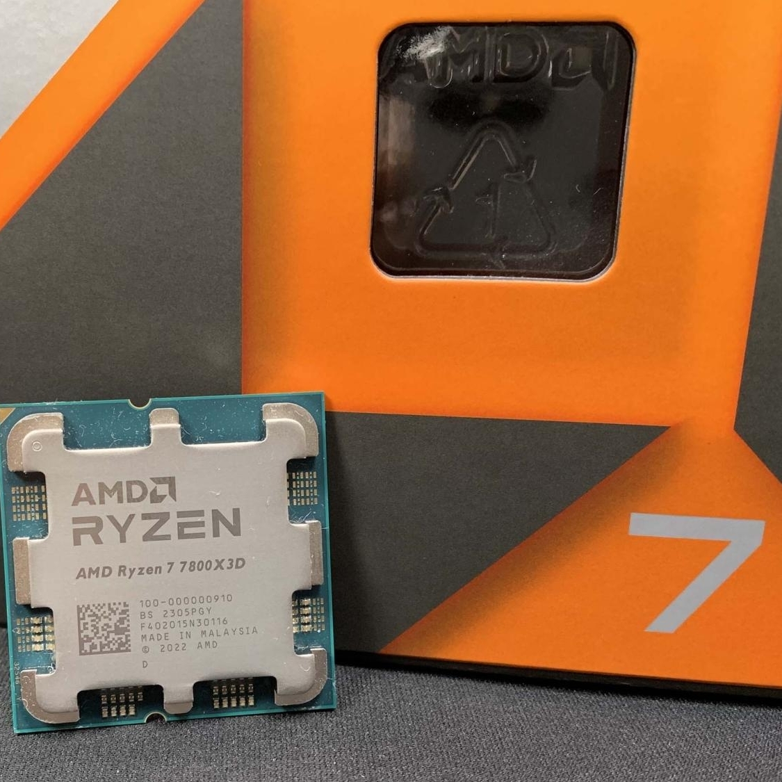  AMD Ryzen 7 7800X3D 8-Core, 16-Thread Desktop Processor :  Electronics