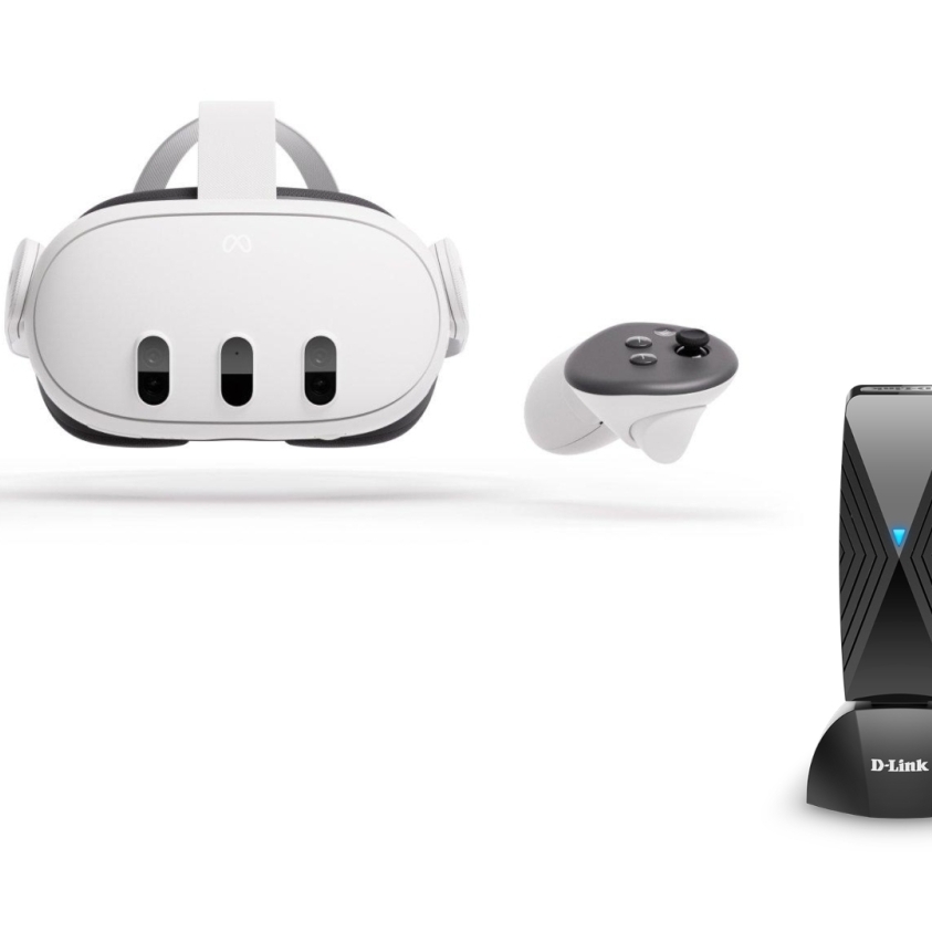 D-Link's VR Air Bridge turns the Meta Quest 3 into a wireless headset for  PC VR gaming
