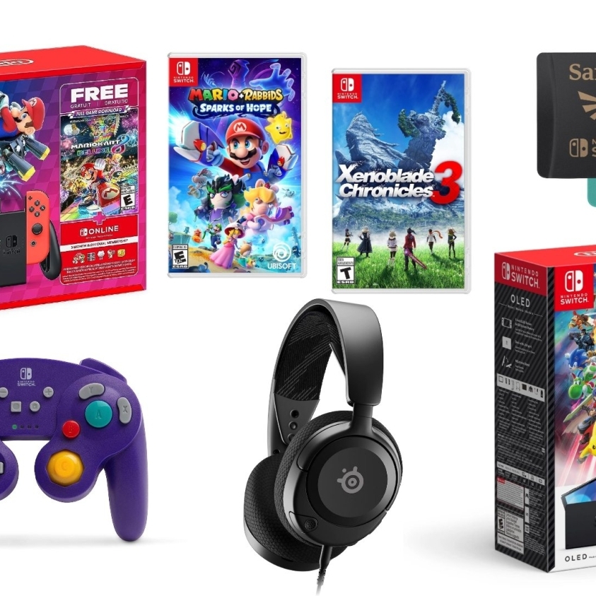 Nintendo Switch Black Friday 2023 OLED Console Bundle Is On Sale Now