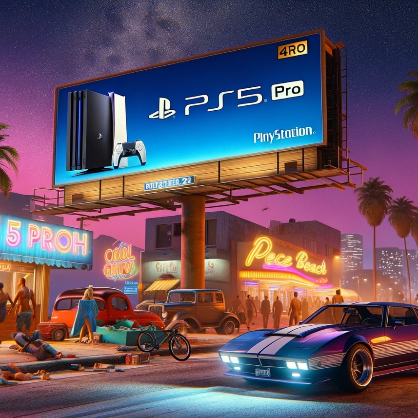 GTA 6 será lançado com suporte a 8K no PS5 Pro