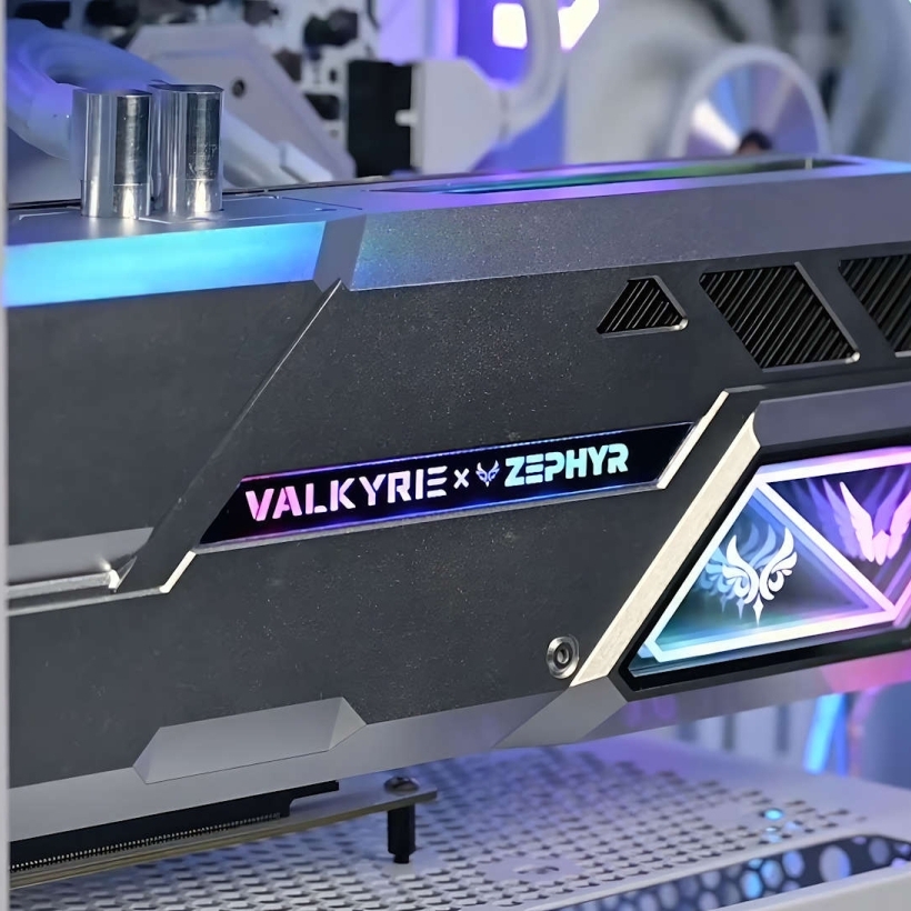 Zephyr's new GeForce RTX 4080 SUPER Valkyrie has 280mm AIO cooler