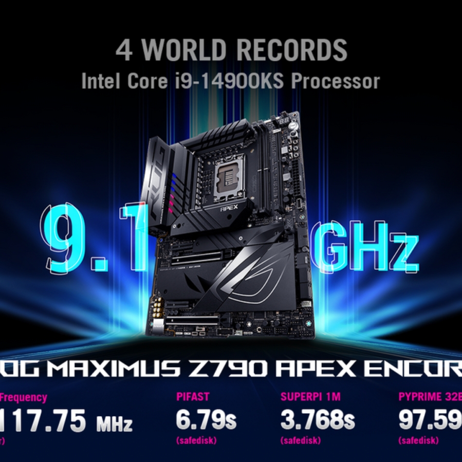 Intel's new Core i9-14900KS already overclocked to record-breaking 