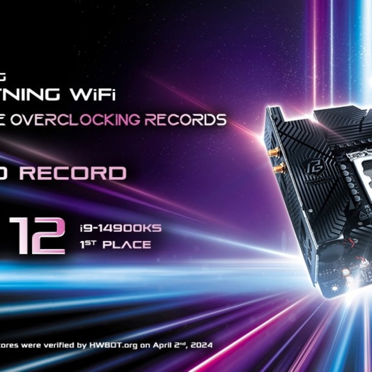 Overclocker 'Splave' uses ASRock's new Z790I Lightning Wi-Fi