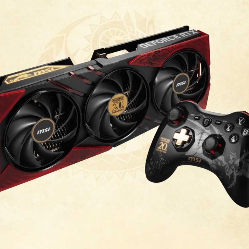 MSI's limited edition GeForce RTX 4060 Ti Monster Hunter