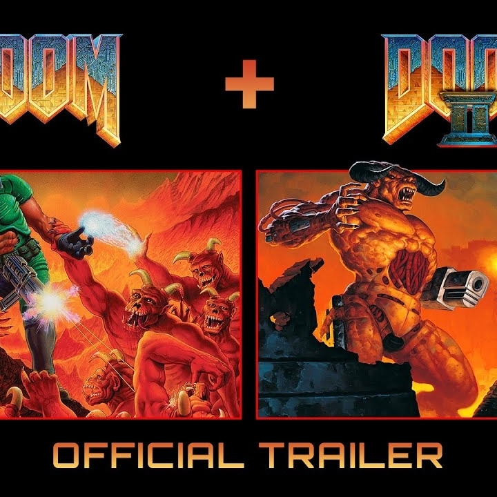 DOOM and DOOM II bundle releases with new levels and 4K support