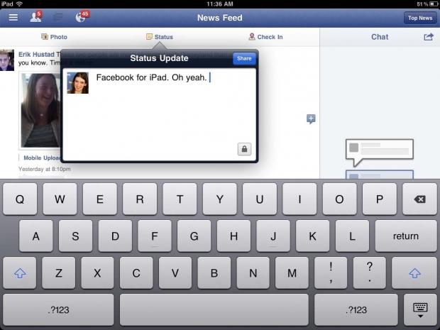 Facebook set to launch the iPad App at Apple's iPhone 5 event 10