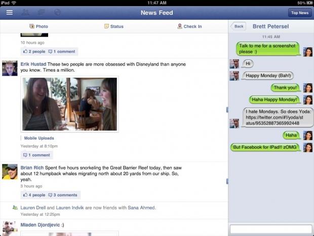 Facebook set to launch the iPad App at Apple's iPhone 5 event 12