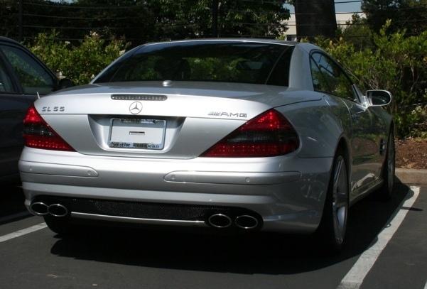 So, what was the deal with Steve's plateless SL 55? 01