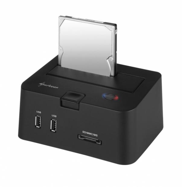 Sharkoon lance un dock pour disque dur à port Ethernet